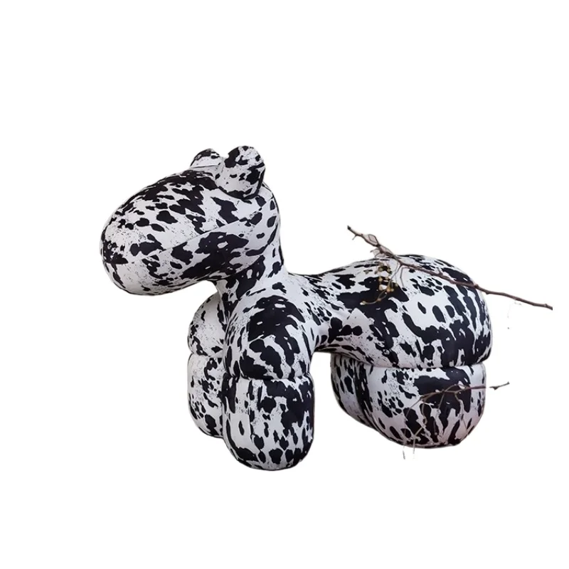 Pony Chair Dalmatian Medieval Single Ch air Cow Leather Pony Cha ir Creat ive Ornament Leisure So fa
Pony Chair Dalmatian Medieval Single Ch air Cow Leather Pony Cha ir Creat ive Ornament Leisure So fa