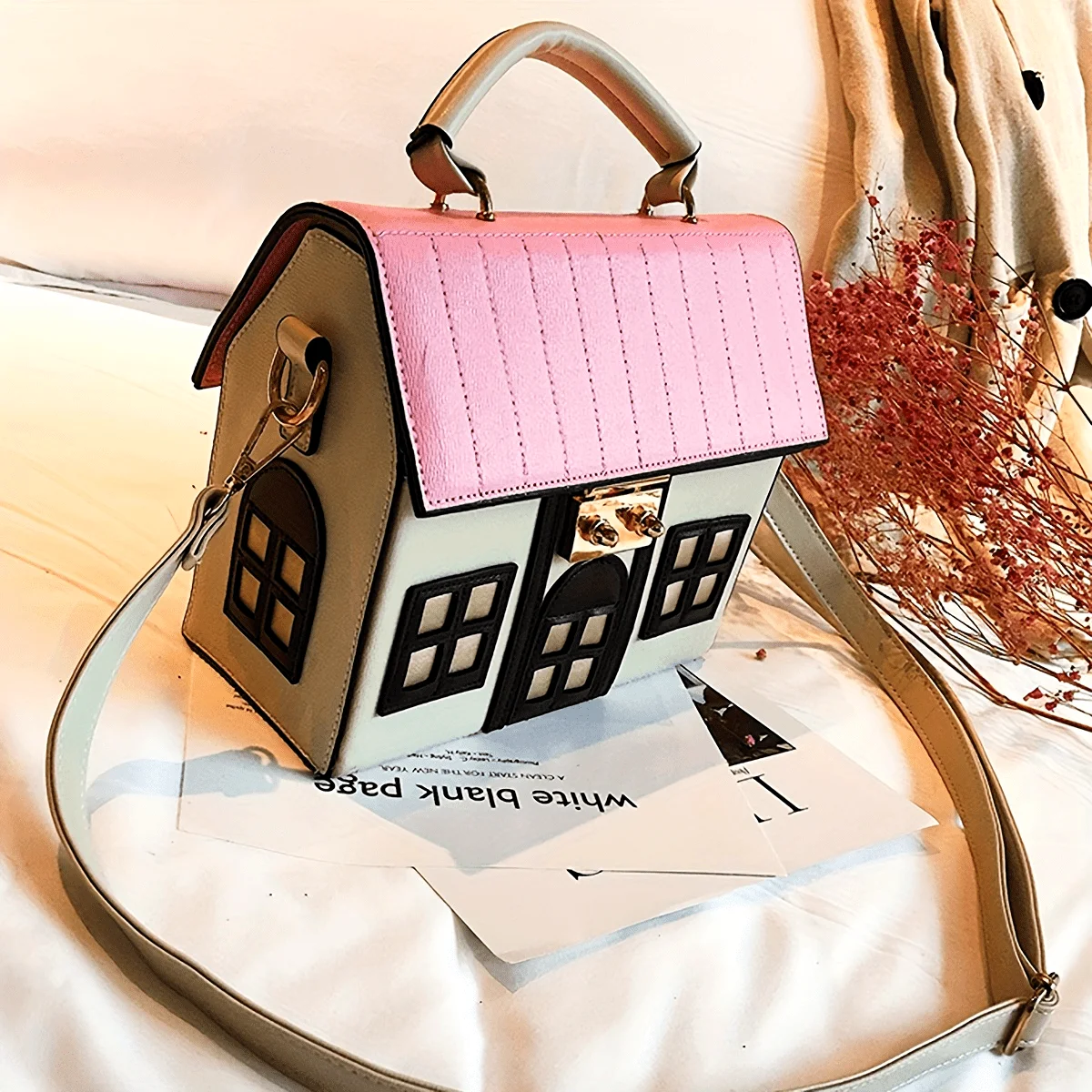 Polyester Lining Plush Shoulder Bag artoon DesignLarge Capacity Tote Zip Closure Women's Commuting Bag Outdoor travel shopping
Polyester Lining Plush Shoulder Bag artoon DesignLarge Capacity Tote Zip Closure Women's Commuting Bag Outdoor travel shopping