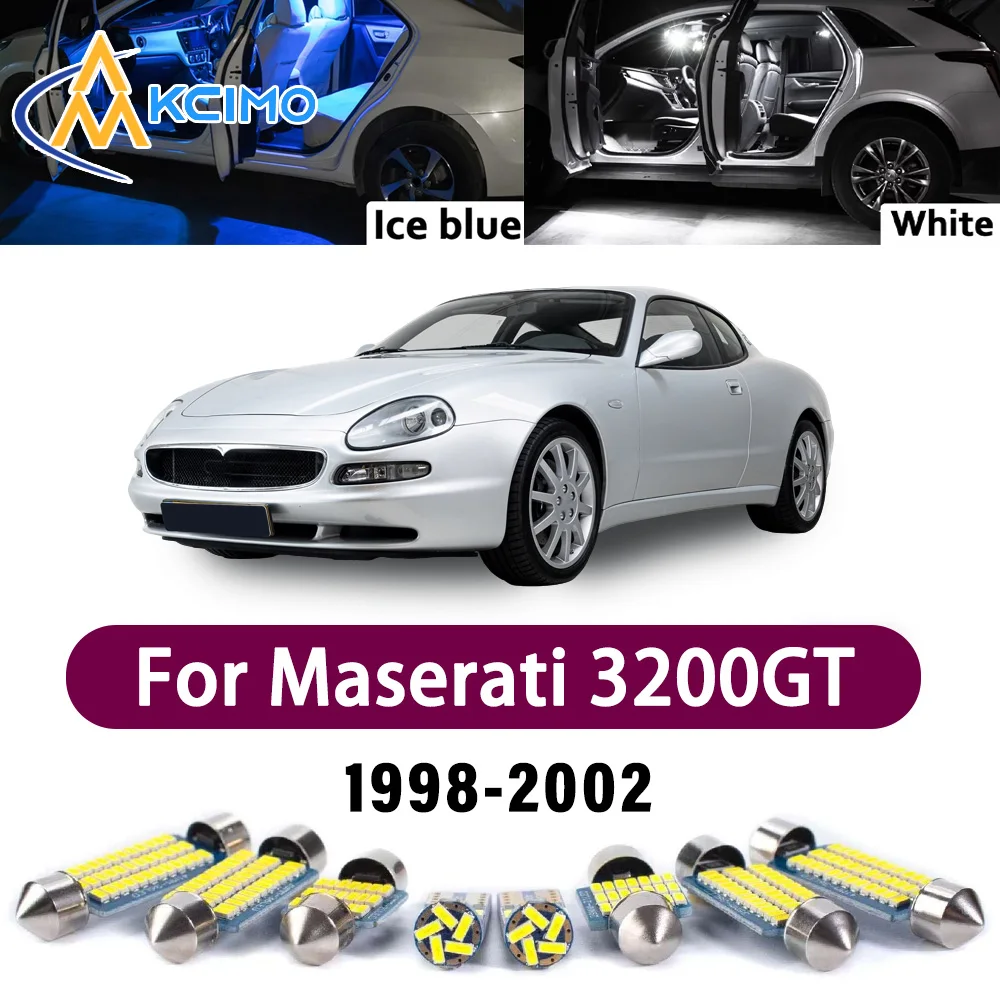 Super Bright LED Interior Lamp Kit For Maserati 3200GT 3200 GT 1998-2002 Error Free Canbus Trunk Reading Mirror Light Bulbs
Super Bright LED Interior Lamp Kit For Maserati 3200GT 3200 GT 1998-2002 Error Free Canbus Trunk Reading Mirror Light Bulbs