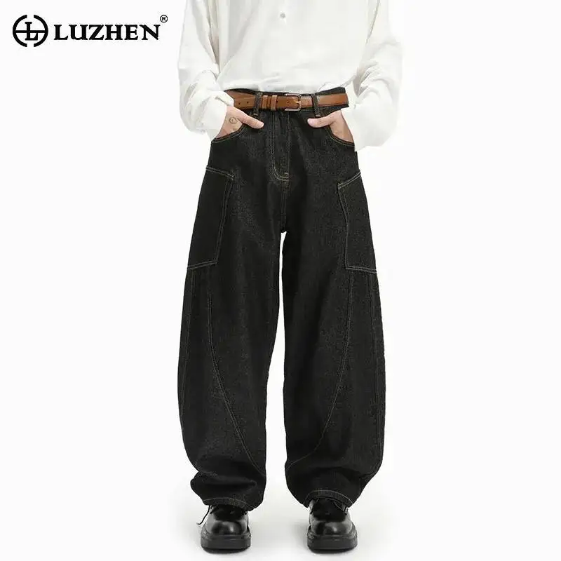LUZHEN Pockets Casual Fashion Decorate Straight Original Jeans Multi Men 2025 New High Quality Loose Wide Leg Denim Pants JY7170
LUZHEN Pockets Casual Fashion Decorate Straight Original Jeans Multi Men 2025 New High Quality Loose Wide Leg Denim Pants JY7170