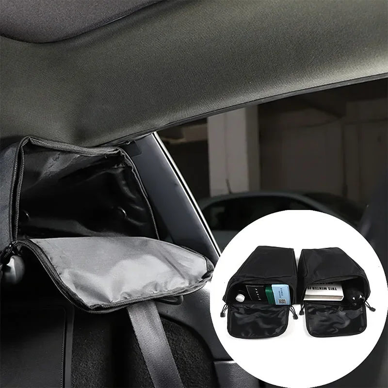 For Jaguar F-TYPE 2013+ Oxford cloth black car styling car rear triangle glass window bag car interior accessories 2Pcs
For Jaguar F-TYPE 2013+ Oxford cloth black car styling car rear triangle glass window bag car interior accessories 2Pcs