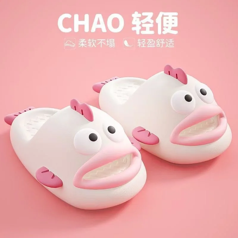 Милые тапочки-рыбки-клоуны из ПВХ 2026 года, мягкие нескользящие шлепанцы для дома и улицы, забавная мультяшная обувь
Милые тапочки-рыбки-клоуны из ПВХ 2026 года, мягкие нескользящие шлепанцы для дома и улицы, забавная мультяшная обувь