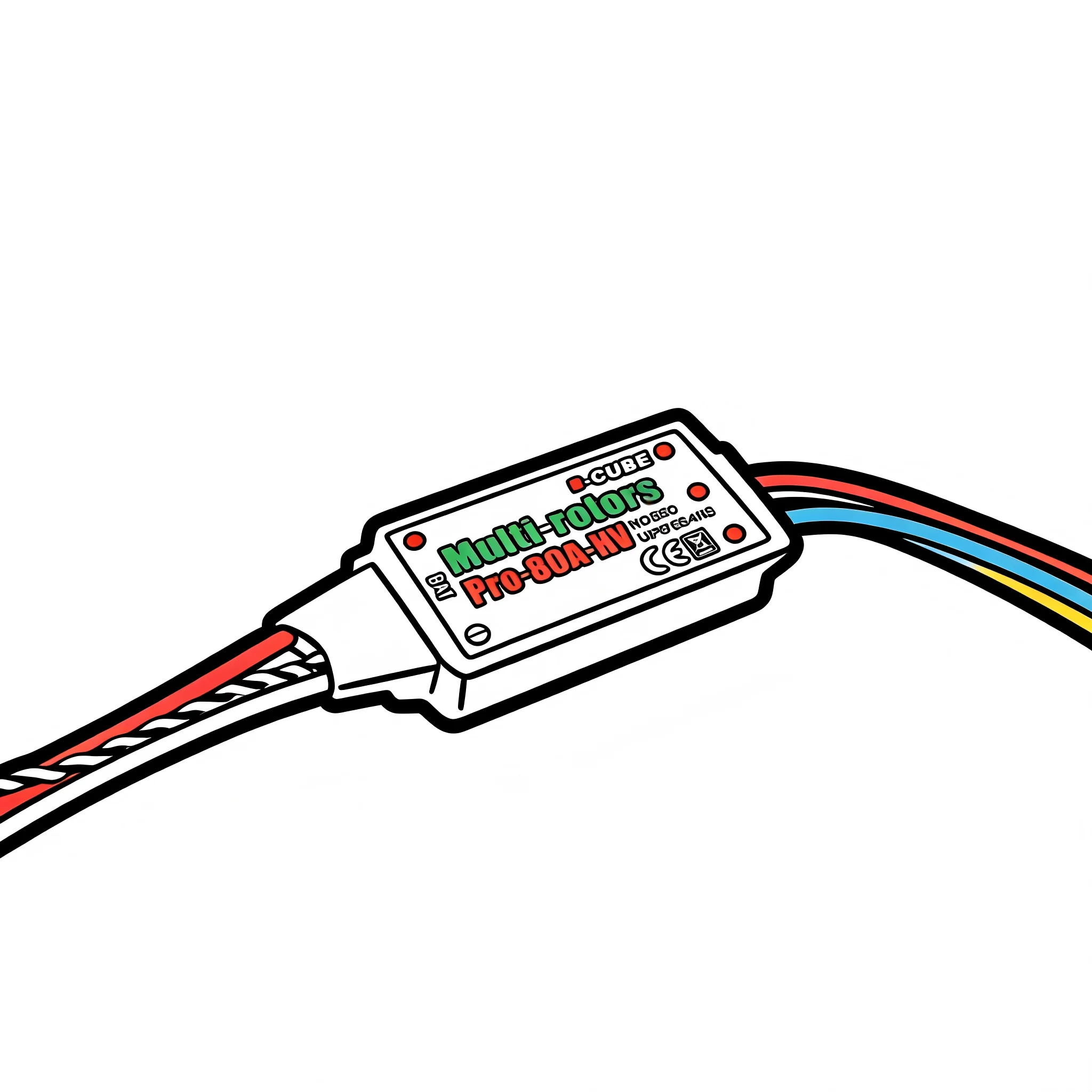 Высоковольтный бесщеточный регулятор скорости DroneHub B-CUBE Multi-rotors pro 80A HV V3 ESC для сельскохозяйственных мультироторных дронов DIY
Высоковольтный бесщеточный регулятор скорости DroneHub B-CUBE Multi-rotors pro 80A HV V3 ESC для сельскохозяйственных мультироторных дронов DIY