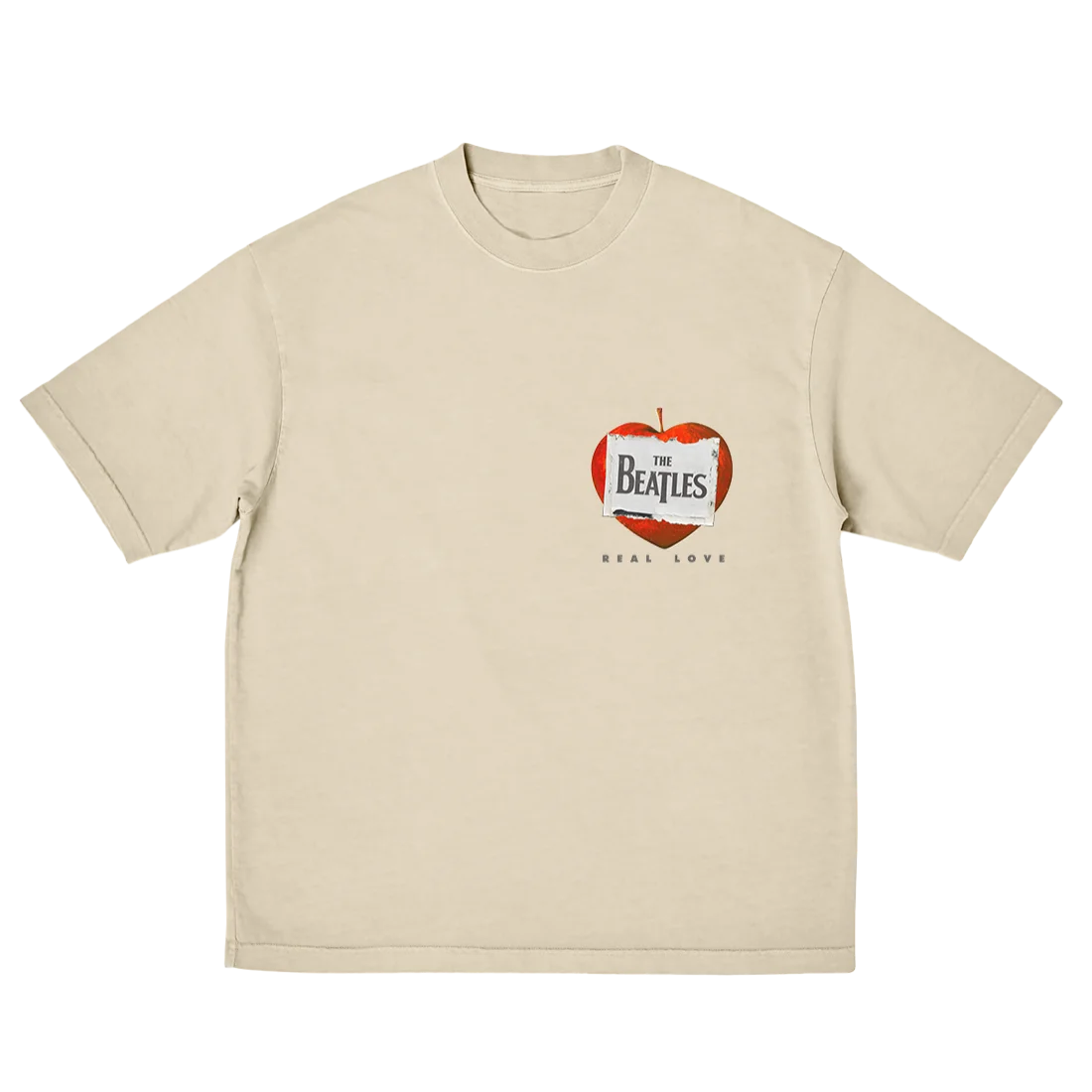 Футболка с логотипом The Beatles Apple и рисунком «Real Love» (символ гражданских записей Apple + фраза с классической песня + мягкий ретро-музыкальный вентилятор
Футболка с логотипом The Beatles Apple и рисунком «Real Love» (символ гражданских записей Apple + фраза с классической песня + мягкий ретро-музыкальный вентилятор