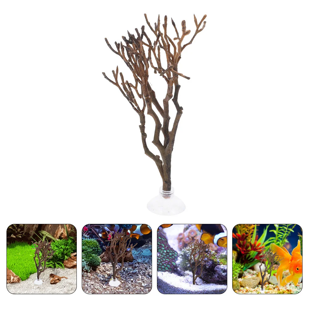 2 Pcs Aquarium Ornament Fish Tank Simulation Moss Tree Decorative Spiderwood Log Decoration Glass Branches Driftwood Coffee
2 Pcs Aquarium Ornament Fish Tank Simulation Moss Tree Decorative Spiderwood Log Decoration Glass Branches Driftwood Coffee