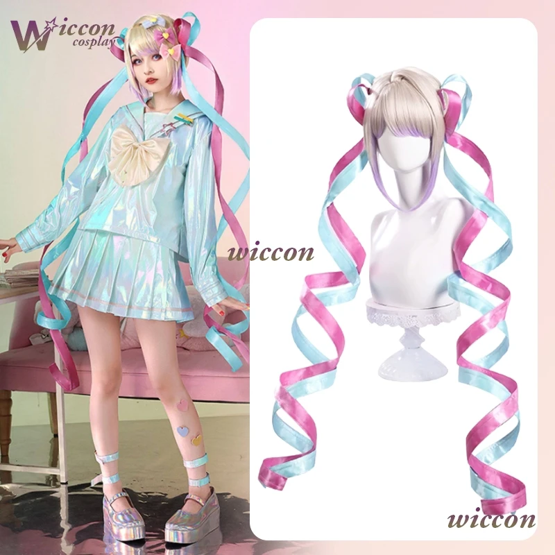 IN STOCK KAngel/Ame-chan Cospaly Wig NEEDY GIRL STREAMER OVERDOSE PonyTail Hairclip Long Wig Handmade 1.5M 2M Shiny Ribbon Hair
IN STOCK KAngel/Ame-chan Cospaly Wig NEEDY GIRL STREAMER OVERDOSE PonyTail Hairclip Long Wig Handmade 1.5M 2M Shiny Ribbon Hair