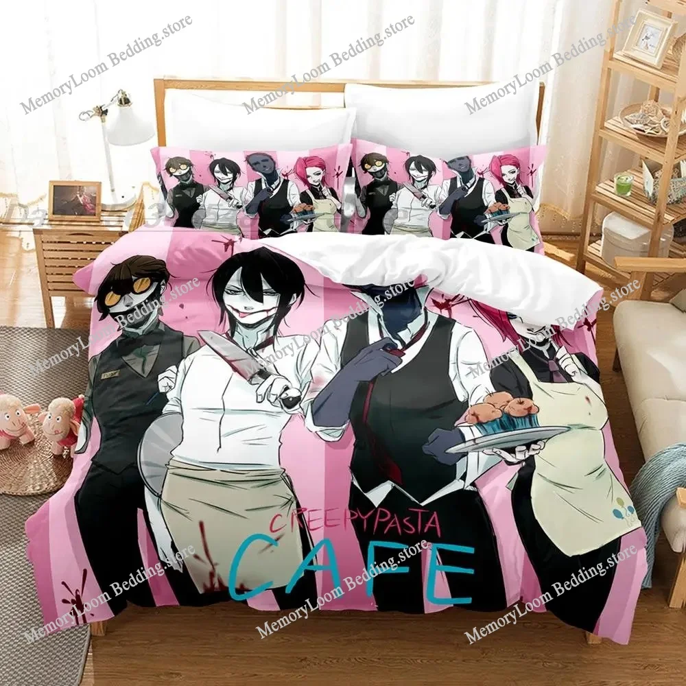 Creepypasta Bedding Set Single Twin Full Queen King Size Bed Set Adult Kid Bedroom Duvet Cover Sets 3D Print Anime Bed Sheet Set
Creepypasta Bedding Set Single Twin Full Queen King Size Bed Set Adult Kid Bedroom Duvet Cover Sets 3D Print Anime Bed Sheet Set