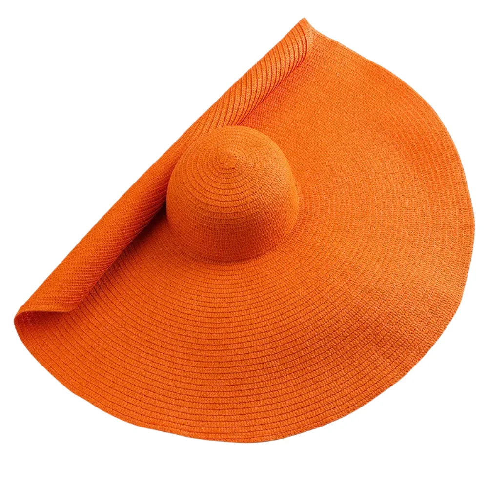 Sunscreen 70cm Wide Brim Sun Hat Boho Style UV Protection Diameter Large Straw Hat Casual Fashion Summer Beach Sun Hat
Sunscreen 70cm Wide Brim Sun Hat Boho Style UV Protection Diameter Large Straw Hat Casual Fashion Summer Beach Sun Hat