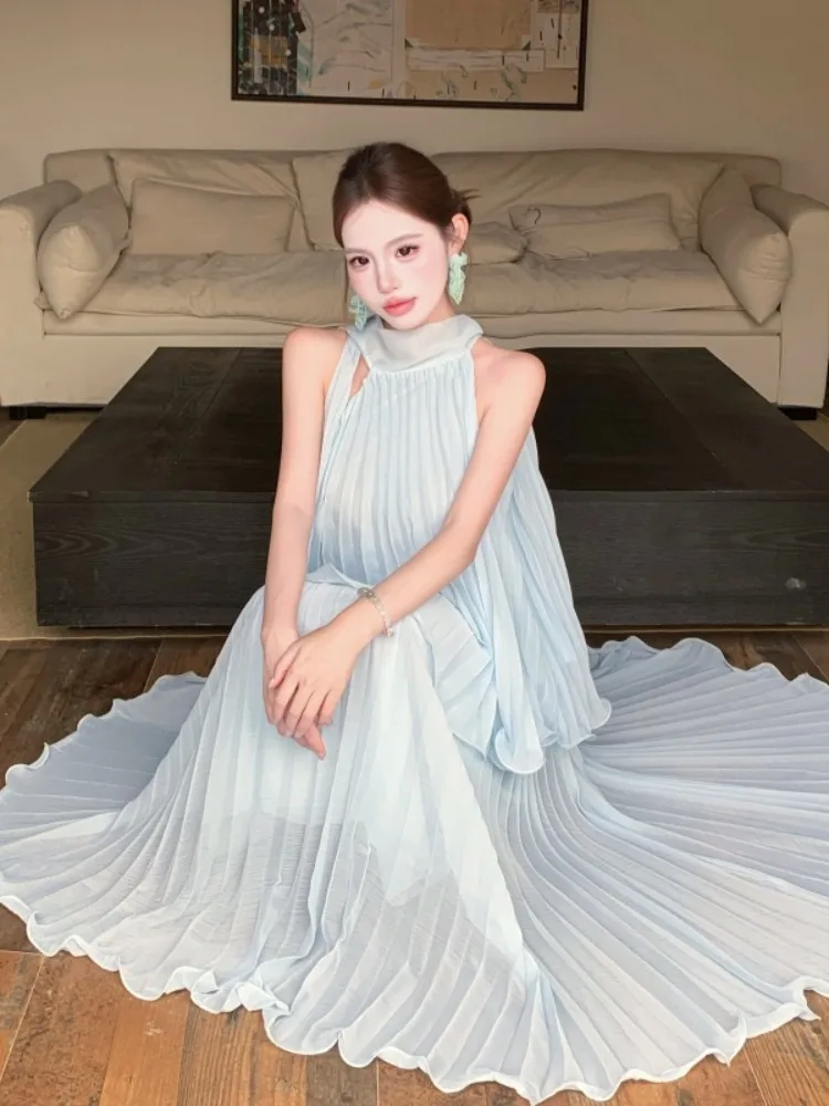 Summer Casual Vacation Style Women's Fashion Set Sleeveless Vest Outerwear High Waist A-Line Skirt Two-Piece Suit
Summer Casual Vacation Style Women's Fashion Set Sleeveless Vest Outerwear High Waist A-Line Skirt Two-Piece Suit