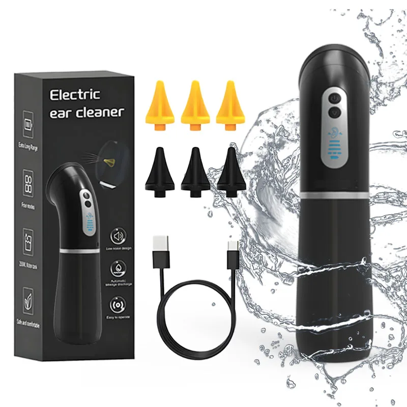 Professional Water Powered Electric Ear Washer Water Irrigator Cleaner Wax Removal Tool USB Charging Ear Syringe Flusher
Professional Water Powered Electric Ear Washer Water Irrigator Cleaner Wax Removal Tool USB Charging Ear Syringe Flusher