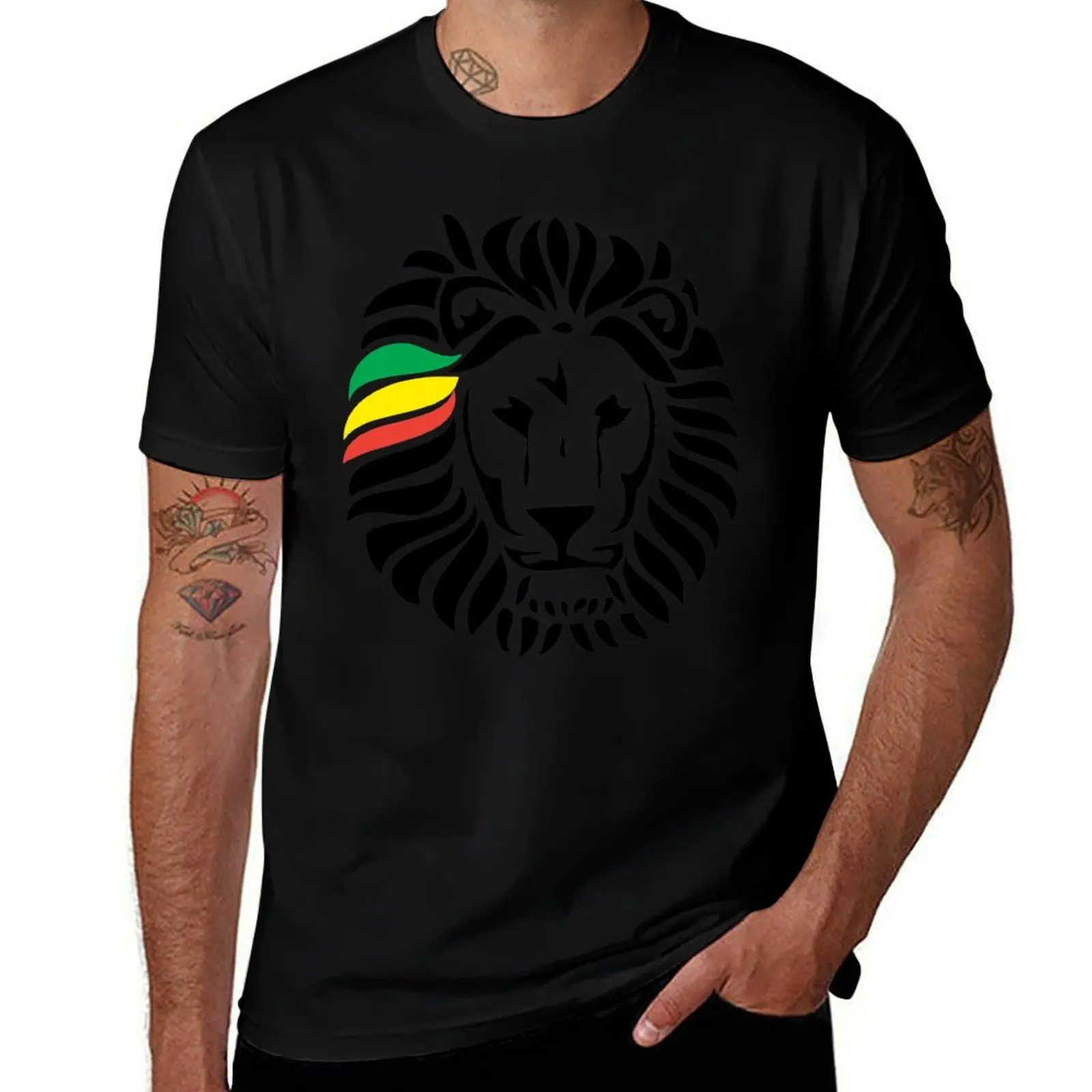 Lion Tuff Head T-Shirt Holiday Party T-Shirt for Men
Lion Tuff Head T-Shirt Holiday Party T-Shirt for Men