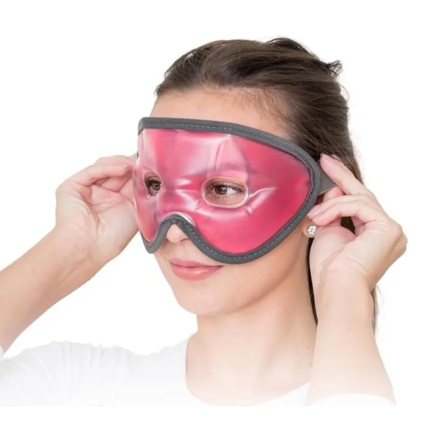 Cooling Eye Mask - Reusable Gel Cold Pack Soothes Puffy Eyes, Dark Circles & Hangovers - Relieve Headaches & Sinus Pain With Cold Therapy, Pink
Cooling Eye Mask - Reusable Gel Cold Pack Soothes Puffy Eyes, Dark Circles & Hangovers - Relieve Headaches & Sinus Pain With Cold Therapy, Pink