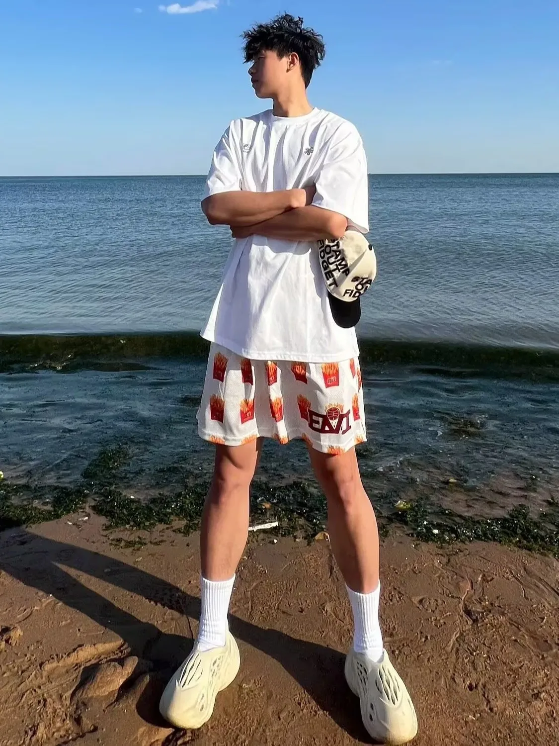 American Sle Baskeall Training orts Men's Loose Summer Sports Casual Beach Qui Dry orts Faionable Youth Leisure
American Sle Baskeall Training orts Men's Loose Summer Sports Casual Beach Qui Dry orts Faionable Youth Leisure