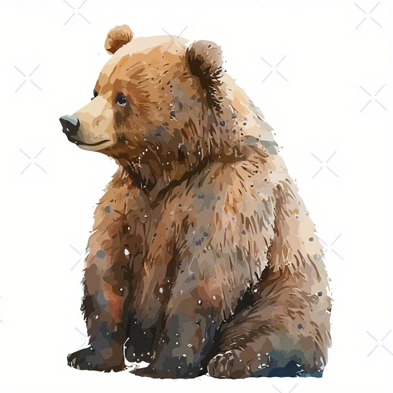 1PC Sitting Brown Bear Vinyl Sticker, Waterproof Decal for Car, Laptop, Water Bottle, Truck, Motorcycle & More
1PC Sitting Brown Bear Vinyl Sticker, Waterproof Decal for Car, Laptop, Water Bottle, Truck, Motorcycle & More