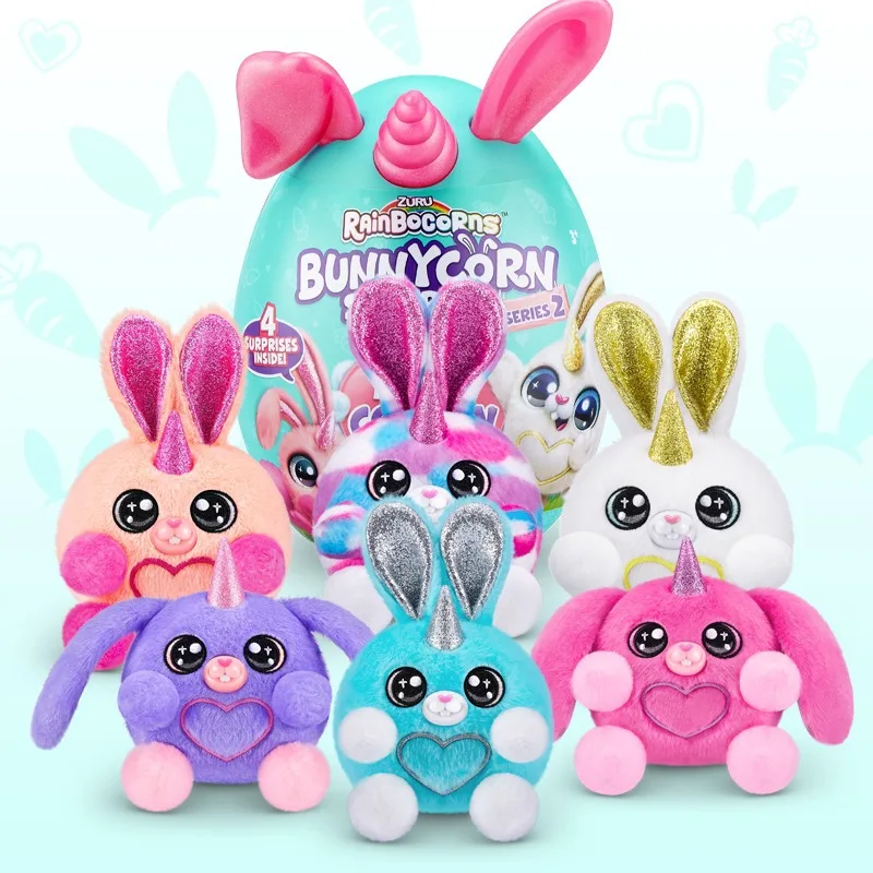 Zuru Bunny Corn Surprise Plush Toy Blind Box Collectible Cute Rabbit Bling Ear Surprise Eggs Doll Girls & Children Birthday Gift
Zuru Bunny Corn Surprise Plush Toy Blind Box Collectible Cute Rabbit Bling Ear Surprise Eggs Doll Girls & Children Birthday Gift