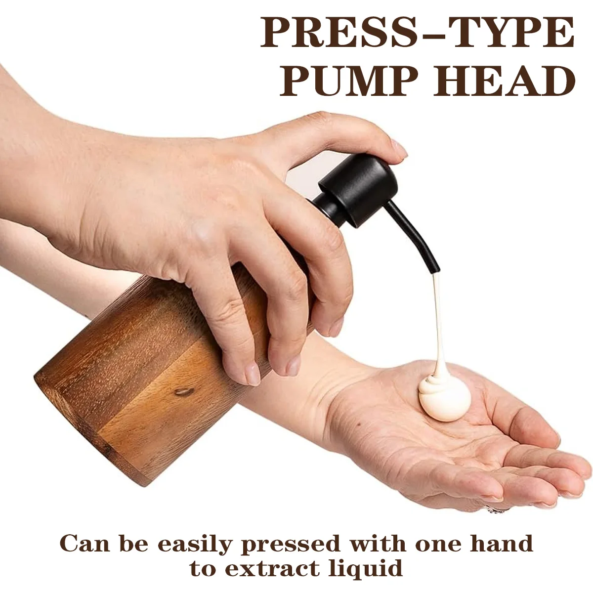 E9 Walnut Wood Lotion Jars 6/13oz Hand Soap Liquid Dispenser with Pump Refillable Lotion Dispenser Modern Wood Lotion Container
E9 Walnut Wood Lotion Jars 6/13oz Hand Soap Liquid Dispenser with Pump Refillable Lotion Dispenser Modern Wood Lotion Container