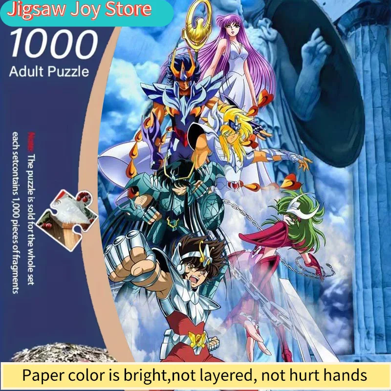 Пазл с изображением аниме-персонажей Saint Seiya, идеально подходящий для взрослых — большой и сложный коллекционный подарок, включающий классические элементы.
Пазл с изображением аниме-персонажей Saint Seiya, идеально подходящий для взрослых — большой и сложный коллекционный подарок, включающий классические элементы.