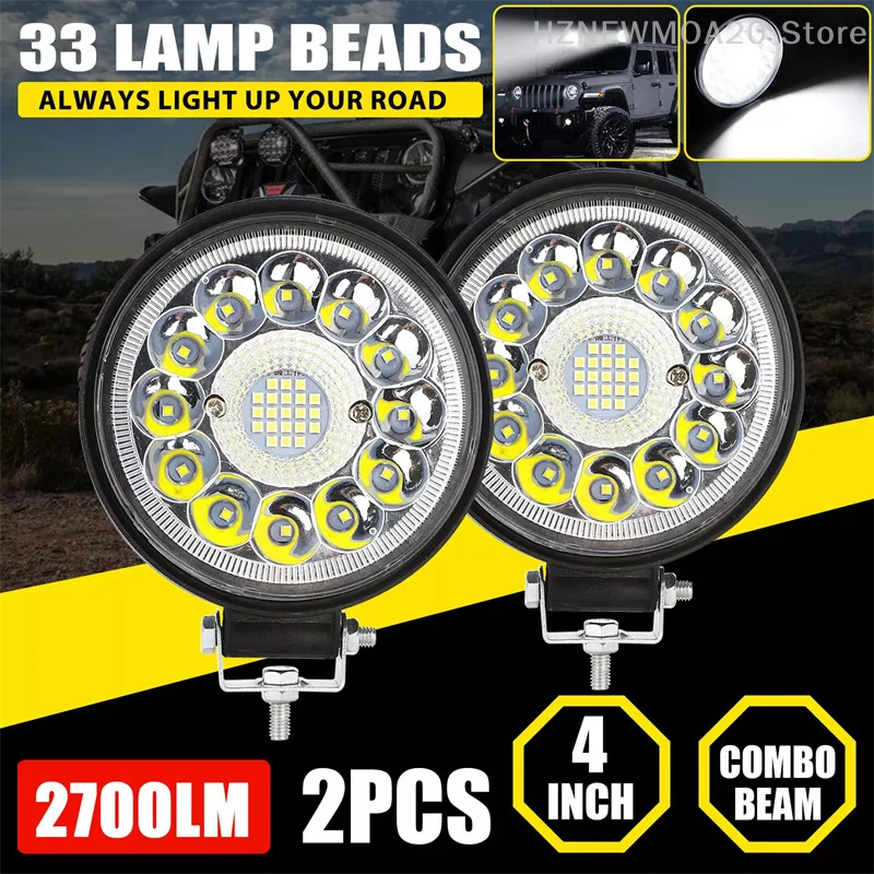 4.5inch 99W Offroad Led Lightbar Spot Off Road 4x4 LED Bar For Truck SUV Boat ATV Jeep Tractor Headlight 12V 24V Driving Lights
4.5inch 99W Offroad Led Lightbar Spot Off Road 4x4 LED Bar For Truck SUV Boat ATV Jeep Tractor Headlight 12V 24V Driving Lights
