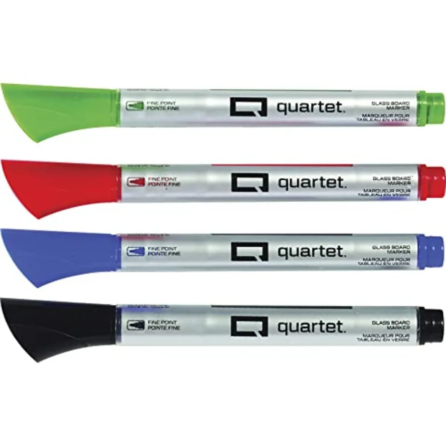 Glass Board Dry Erase Markers, Premium,,Assorted Colors, 4 Pack
Glass Board Dry Erase Markers, Premium,,Assorted Colors, 4 Pack