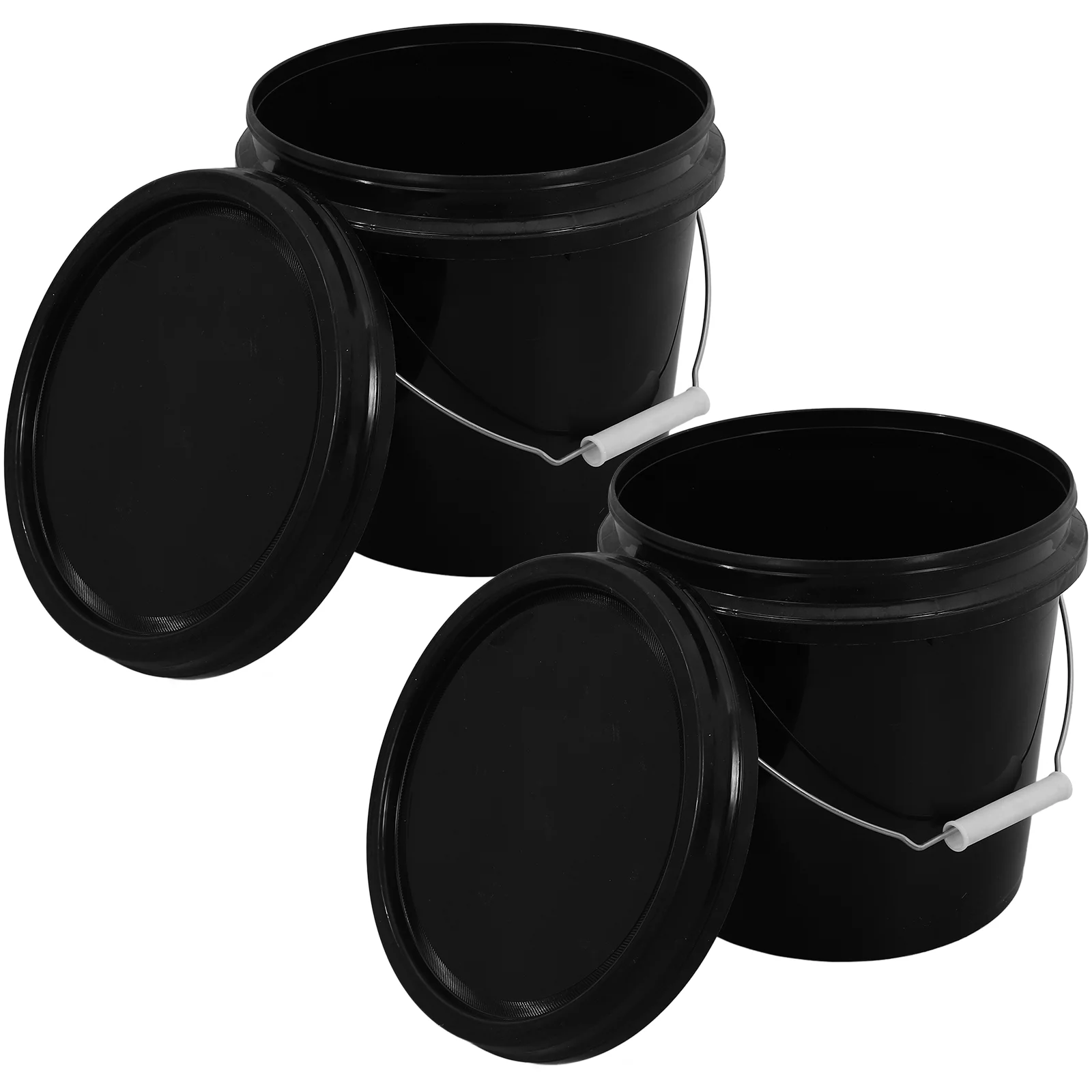 2 Pcs Sealed Bucket Thick Plastic Portable Water Small Lid Cleaning Farm Storage Container Food Grade Easy Wash No
2 Pcs Sealed Bucket Thick Plastic Portable Water Small Lid Cleaning Farm Storage Container Food Grade Easy Wash No