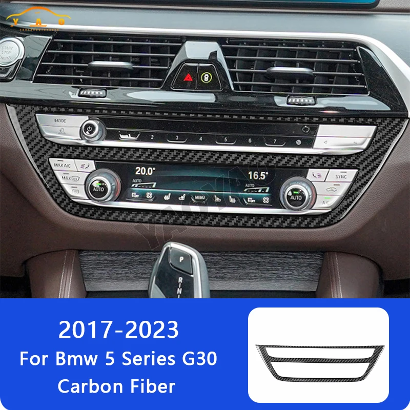 Carbon Fiber For BMW 5 Series G30 2017-2023 Car Central Control CD Button Panel Decoration Frame Trim Cover
Carbon Fiber For BMW 5 Series G30 2017-2023 Car Central Control CD Button Panel Decoration Frame Trim Cover