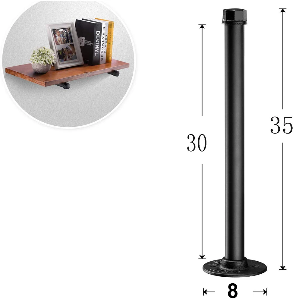2pcs Floating Shelf Bracket Durable Premium Material Wall Holder Iron Art Support Shelves Home Office Restaurant Hotel
2pcs Floating Shelf Bracket Durable Premium Material Wall Holder Iron Art Support Shelves Home Office Restaurant Hotel