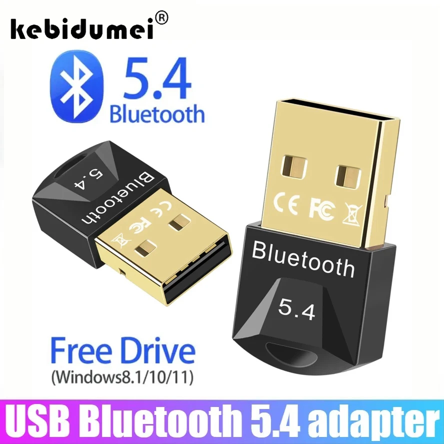 USB Bluetooth 5.4 Adapter Audio Dongle Adapter Mini USB Wireless Receiver/Transmitter For PC Speaker Mouse Keyboard printer
USB Bluetooth 5.4 Adapter Audio Dongle Adapter Mini USB Wireless Receiver/Transmitter For PC Speaker Mouse Keyboard printer