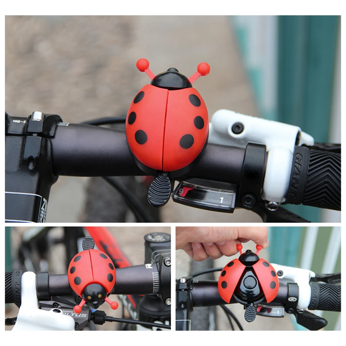Bicycle Bell Kids Small Cartoon Warning Bells Ladybug Bike Rotate Ring Chrysanthemum Pattern Easy Install Safe Drive Retro
Bicycle Bell Kids Small Cartoon Warning Bells Ladybug Bike Rotate Ring Chrysanthemum Pattern Easy Install Safe Drive Retro