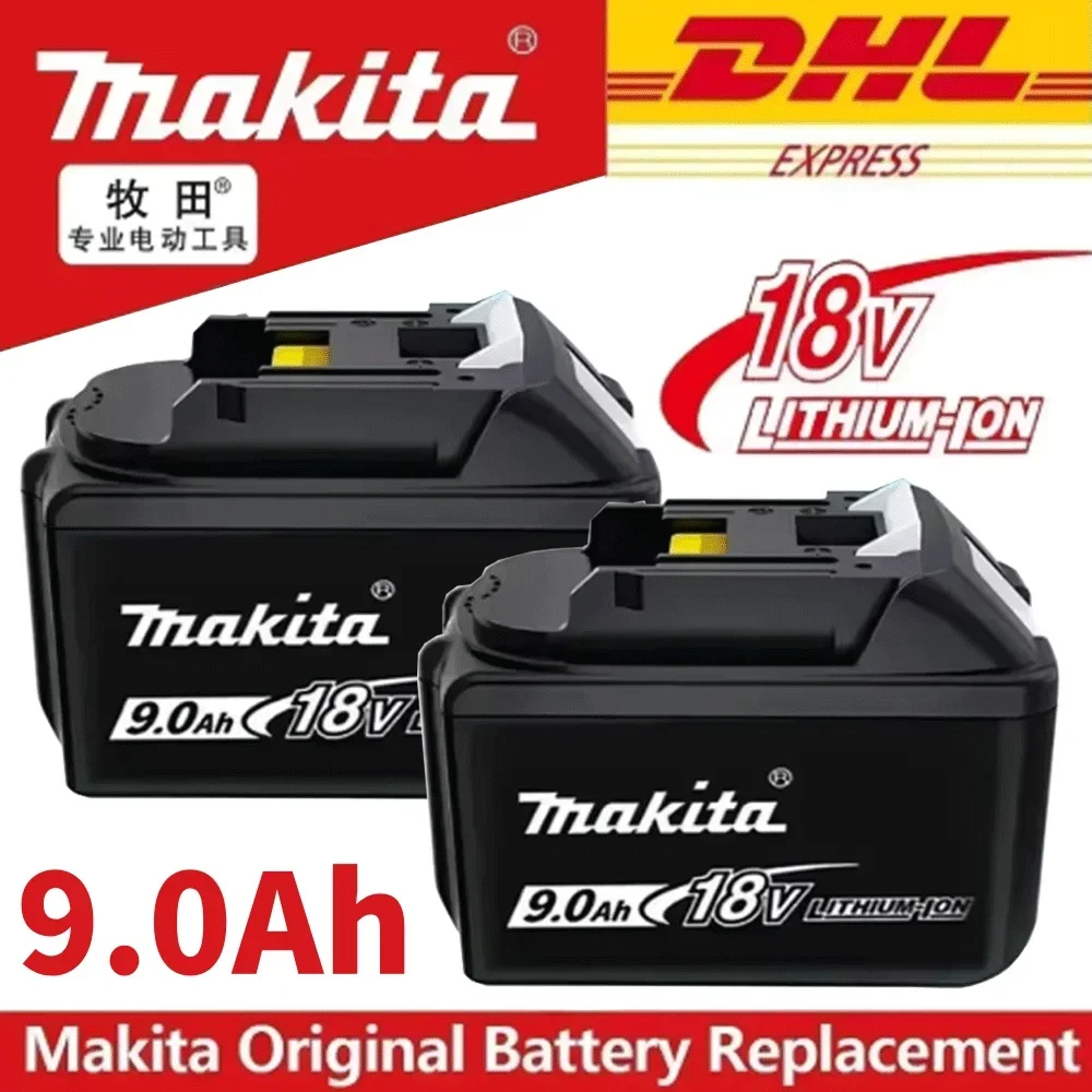18V 9.0Ah Lithium-Ion for Makita 18v Battery 9Ah BL1850 BL1880 BL1860B LXT400 Makita Battery BL1860 Rechargeable Battery
18V 9.0Ah Lithium-Ion for Makita 18v Battery 9Ah BL1850 BL1880 BL1860B LXT400 Makita Battery BL1860 Rechargeable Battery