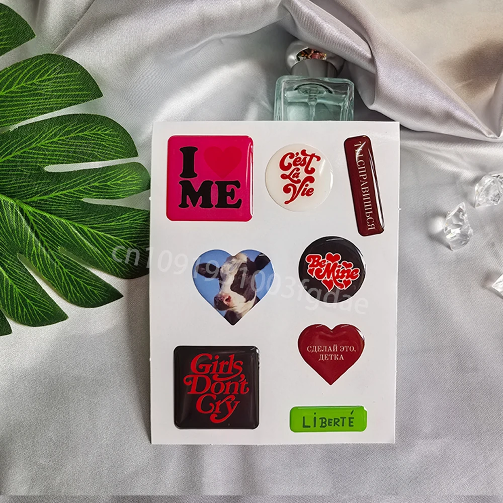 3D phone case dome epoxy sticker custom resin label popular decorative cute crystal gel logo jelly DlY raised personalized shape
3D phone case dome epoxy sticker custom resin label popular decorative cute crystal gel logo jelly DlY raised personalized shape