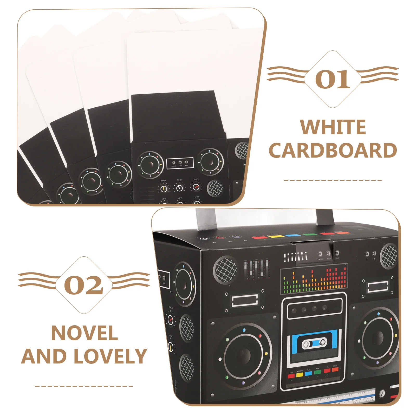 6Pcs Vintage Radio Candy Boxes Retro Style Party Favor Boxes Candy Storage Box Cookies Container 80s Party Decoration Gift Box
6Pcs Vintage Radio Candy Boxes Retro Style Party Favor Boxes Candy Storage Box Cookies Container 80s Party Decoration Gift Box