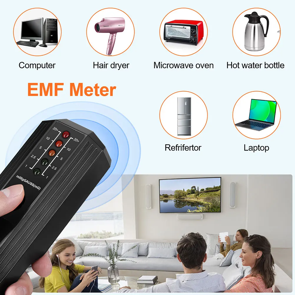 Led Radiation Emf Meter Electromagnetic Gauss Meter Magnetic Home Use Ghost Hunting Equipment
Led Radiation Emf Meter Electromagnetic Gauss Meter Magnetic Home Use Ghost Hunting Equipment