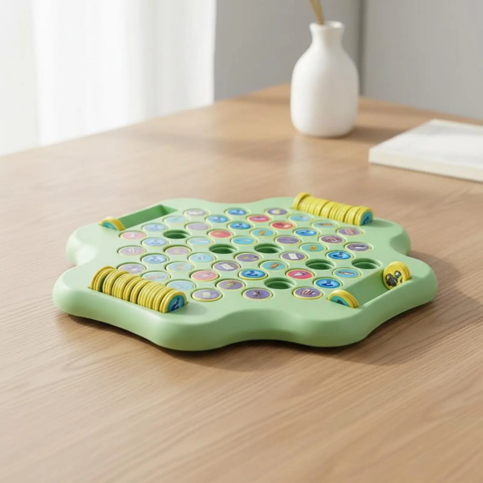 Memory Flip Game Focus Training Kids Matching Board Game Double-Sided Memory Chess Educational Fruit Matching Brain Teaser
Memory Flip Game Focus Training Kids Matching Board Game Double-Sided Memory Chess Educational Fruit Matching Brain Teaser