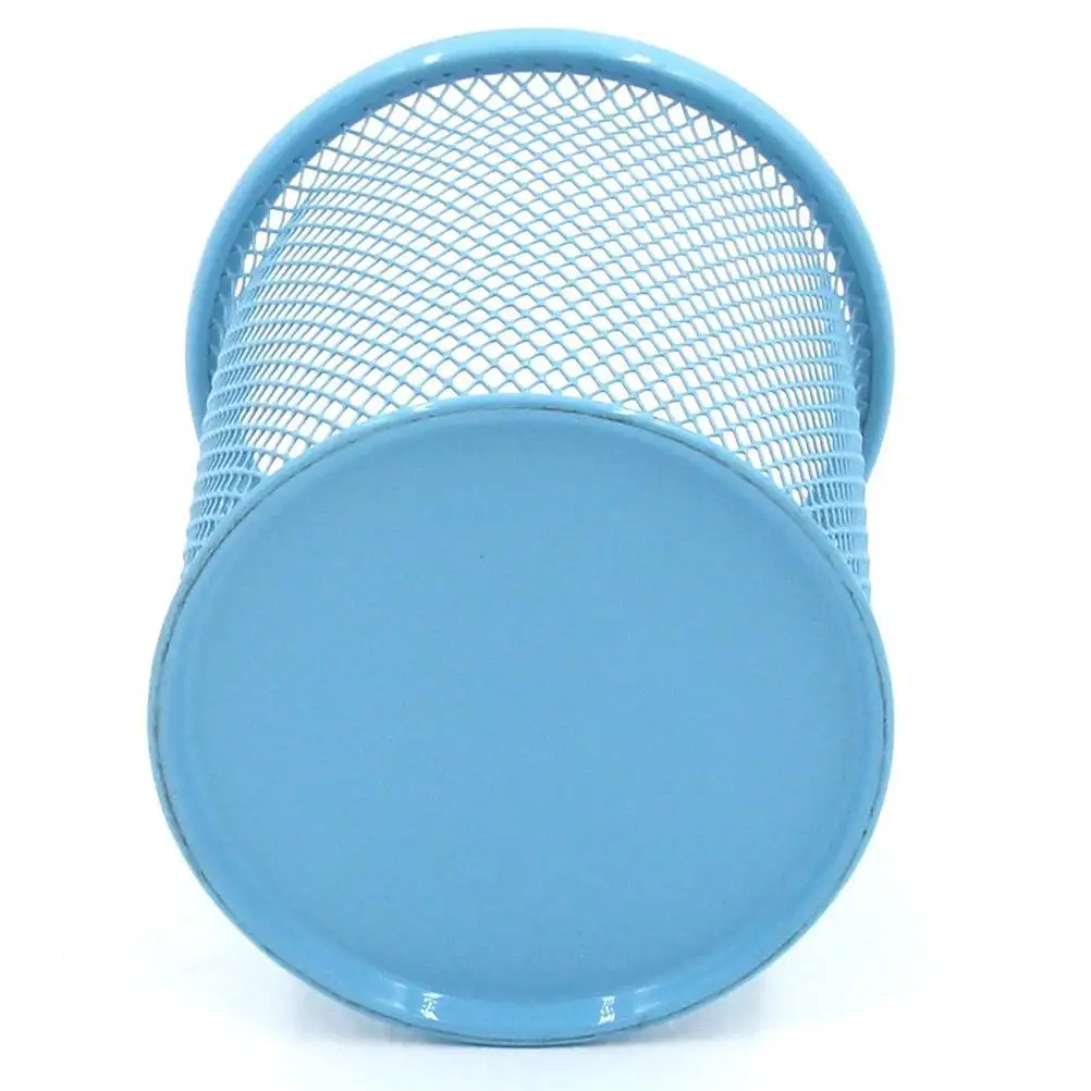 Round Pencil Cup Navy Blue Desktop Organizer for Scissors Rulers Supplies Mesh Steel Sturdy Metal Home Office Circular Pen
Round Pencil Cup Navy Blue Desktop Organizer for Scissors Rulers Supplies Mesh Steel Sturdy Metal Home Office Circular Pen