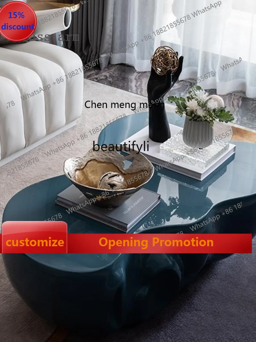 S7486 ss Coffee Table FRP Fashion Tea Table Villa Living Room Hospitality Furniture Tea Table
S7486 ss Coffee Table FRP Fashion Tea Table Villa Living Room Hospitality Furniture Tea Table