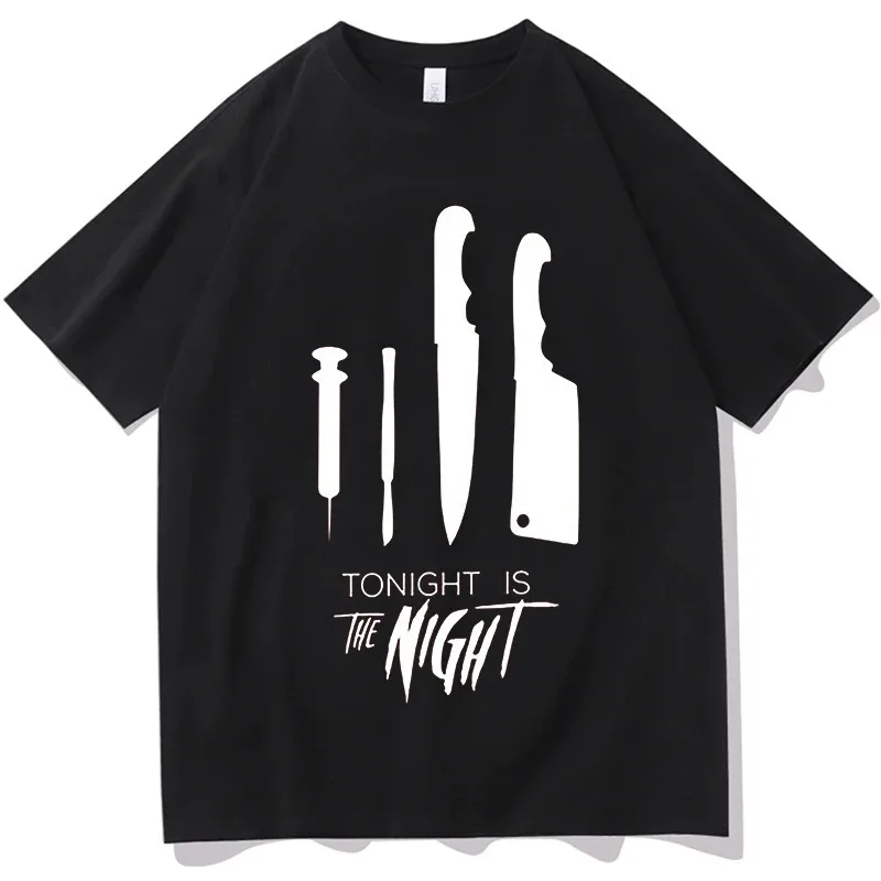 Vintage Tonights The Night Dexter Morgan T-shirts Men Women Casual Oversized Short Oversized Male Female Short Sleeves Casual
Vintage Tonights The Night Dexter Morgan T-shirts Men Women Casual Oversized Short Oversized Male Female Short Sleeves Casual