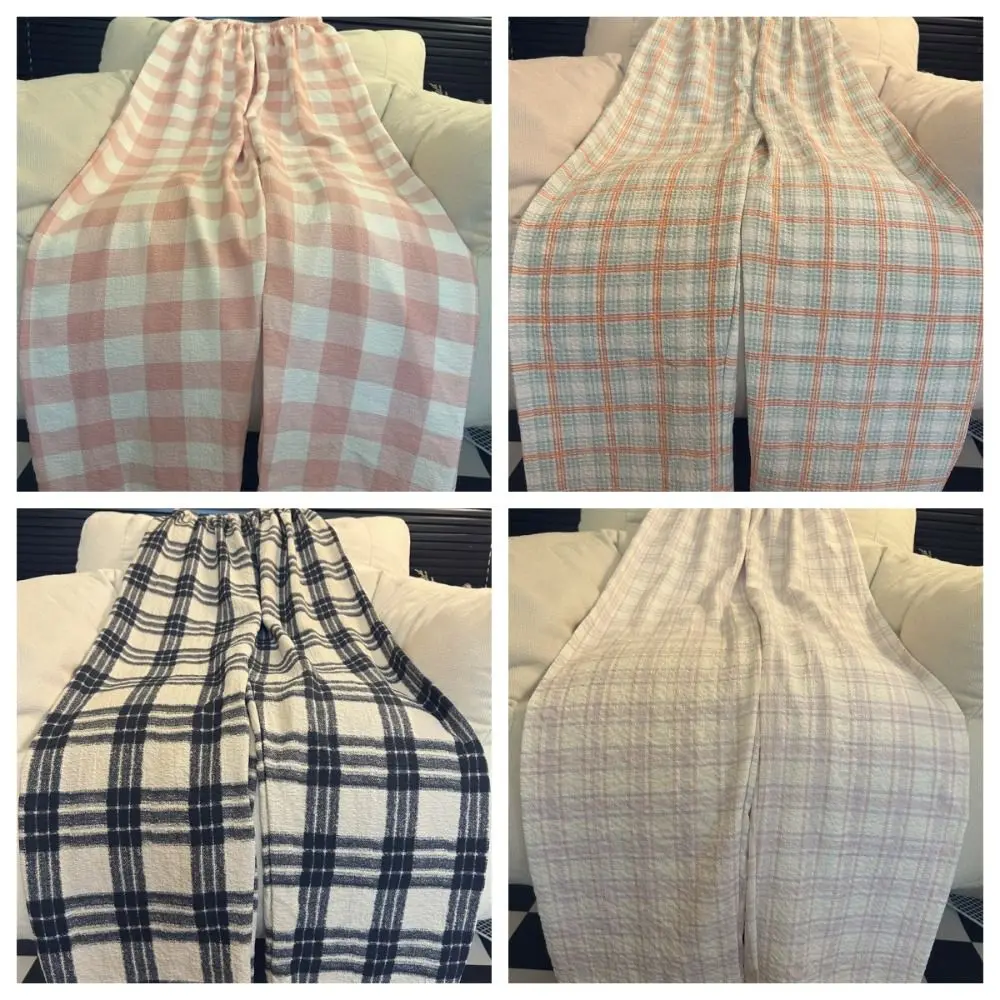 Fashion Chic Casual Long Pants Women Stripe Loose Plaid Straight Leg Pants High Waist Spring Summer Wide Leg Pants Girls
Fashion Chic Casual Long Pants Women Stripe Loose Plaid Straight Leg Pants High Waist Spring Summer Wide Leg Pants Girls
