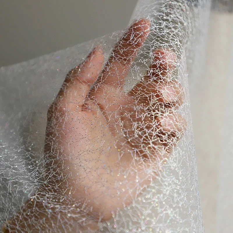 Sequined silver-sprayed powder mesh fabric gold-sprinkled corrugated yarn wedding background decoration fashionable and gilded
Sequined silver-sprayed powder mesh fabric gold-sprinkled corrugated yarn wedding background decoration fashionable and gilded