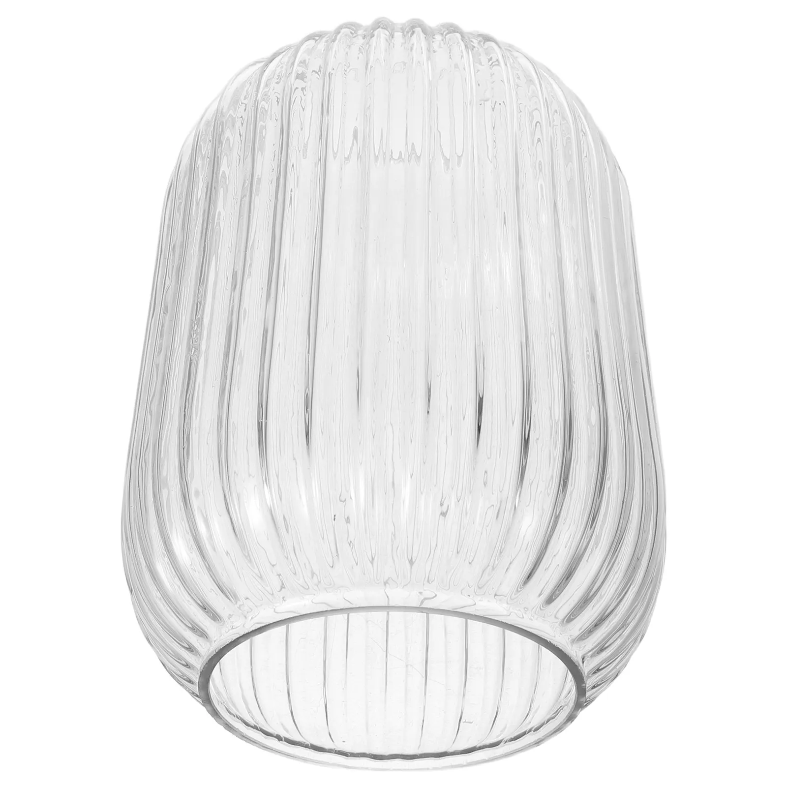 Vintage Clear Ribbed Glass Lampshade E27 Pendant Light Shade Hanging Ceiling Lamp Cover Soft Diffused Lighting for Modern
Vintage Clear Ribbed Glass Lampshade E27 Pendant Light Shade Hanging Ceiling Lamp Cover Soft Diffused Lighting for Modern