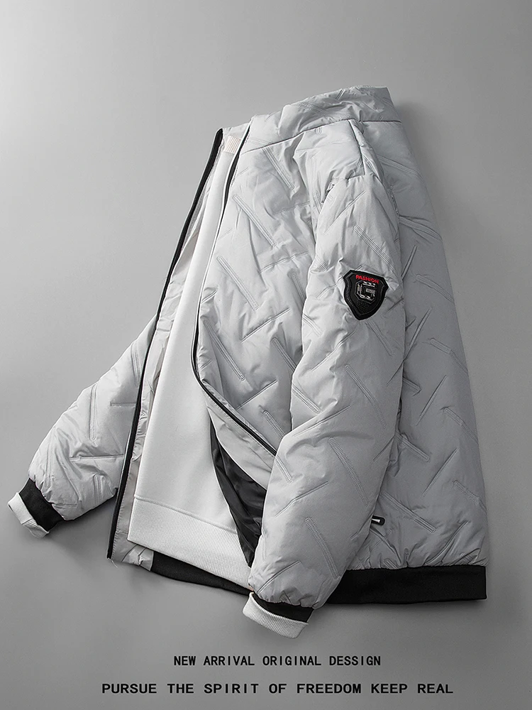 Winter Thiened Men's Cotton Jaet Stand Collar down Casual Coat Warm Youth ular Loose Fit Zipper Closure Chinese Brand
Winter Thiened Men's Cotton Jaet Stand Collar down Casual Coat Warm Youth ular Loose Fit Zipper Closure Chinese Brand