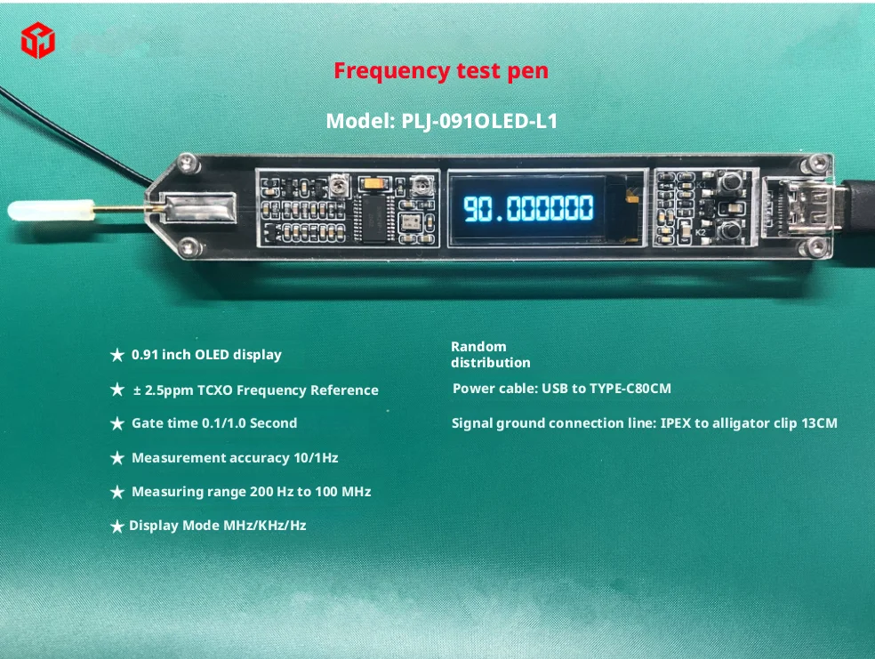 Частотомер-ручка OLED 200 Гц-100 МГц для измерения частоты радиосигналов, для любительской радиосвязи, FM, коротких волн PLJ-091OLED
Частотомер-ручка OLED 200 Гц-100 МГц для измерения частоты радиосигналов, для любительской радиосвязи, FM, коротких волн PLJ-091OLED