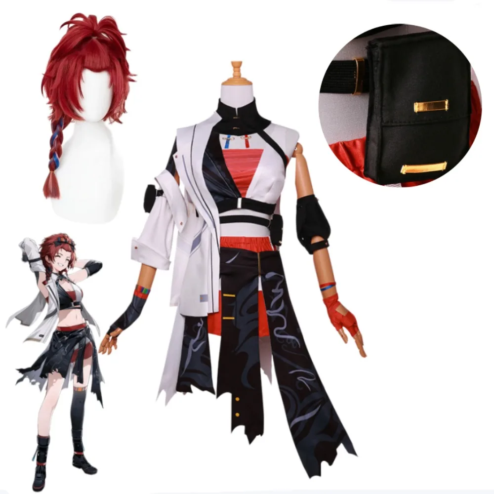 Wuthering Waves Chixia Cosplay Full Set Adult Women Game Role Play Outfit with Accessories Halloween Comic Con Stage Performance
Wuthering Waves Chixia Cosplay Full Set Adult Women Game Role Play Outfit with Accessories Halloween Comic Con Stage Performance