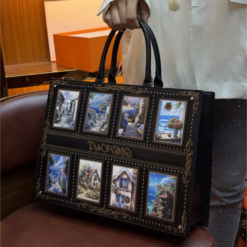 Gusachi Light, роскошная брендовая женская сумка 2022, осень/зима, новая модная сумка на плечо оригинального дизайна, большая вместительная сумка
Gusachi Light, роскошная брендовая женская сумка 2022, осень/зима, новая модная сумка на плечо оригинального дизайна, большая вместительная сумка