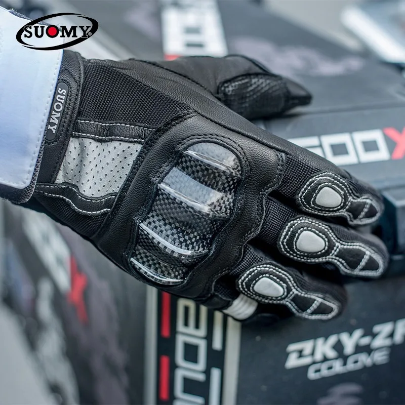 Motorcycle Gloves Full Finger Genuine Leather All Season Riding Gear With Touchscreen Crash Protection for Men Women
Motorcycle Gloves Full Finger Genuine Leather All Season Riding Gear With Touchscreen Crash Protection for Men Women
