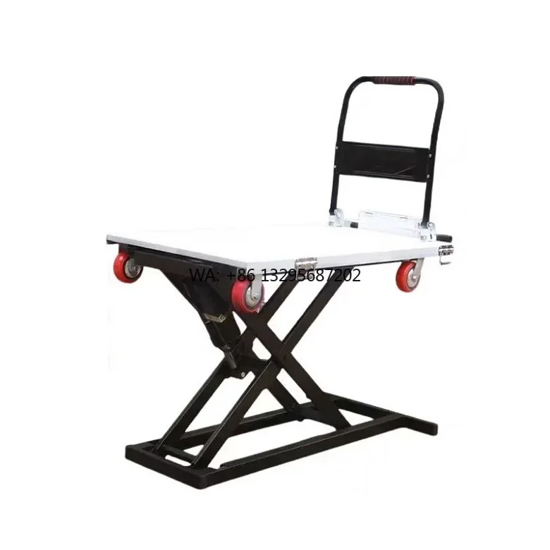 Portable Electric Powered Cargo Lift Selfloading Hand Carts & Trolleys for Warehouse
Portable Electric Powered Cargo Lift Selfloading Hand Carts & Trolleys for Warehouse