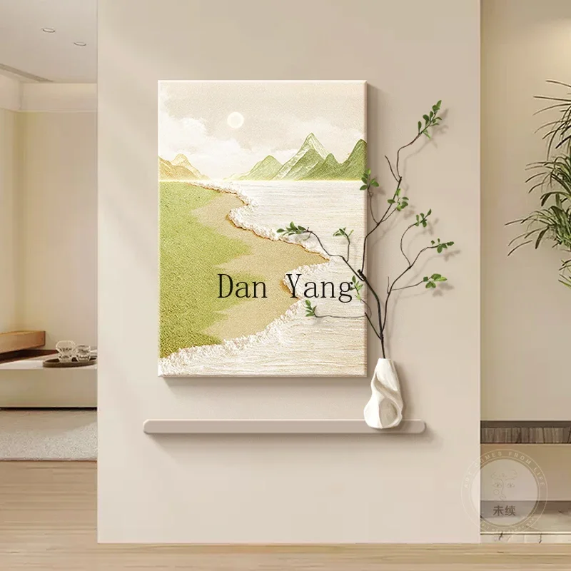 YJ new entrance decorative painting three-dimensional sandstone corridor end wave hanging painting high-end green plant
YJ new entrance decorative painting three-dimensional sandstone corridor end wave hanging painting high-end green plant