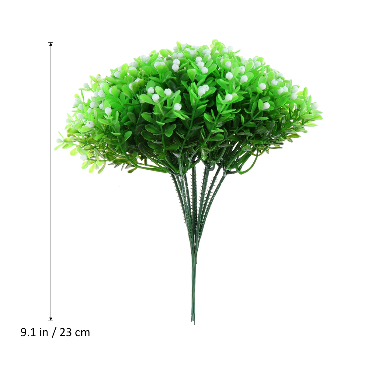 10 Pcs Artificial Fake Flower Faux Plastic Grass Flowers Simulation Plants Greenery for Indoor and Outside Wedding Office(White)
10 Pcs Artificial Fake Flower Faux Plastic Grass Flowers Simulation Plants Greenery for Indoor and Outside Wedding Office(White)