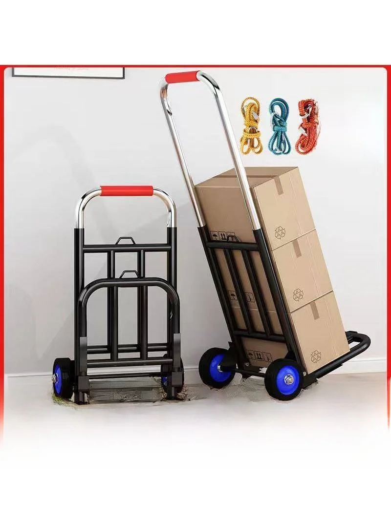 Large Portable Hand-Pulled Cart Double Wheel Luggage Truck Hand-Push Truck Sturdy Stainless Steel Oxford Cloth Shopping Cart
Large Portable Hand-Pulled Cart Double Wheel Luggage Truck Hand-Push Truck Sturdy Stainless Steel Oxford Cloth Shopping Cart