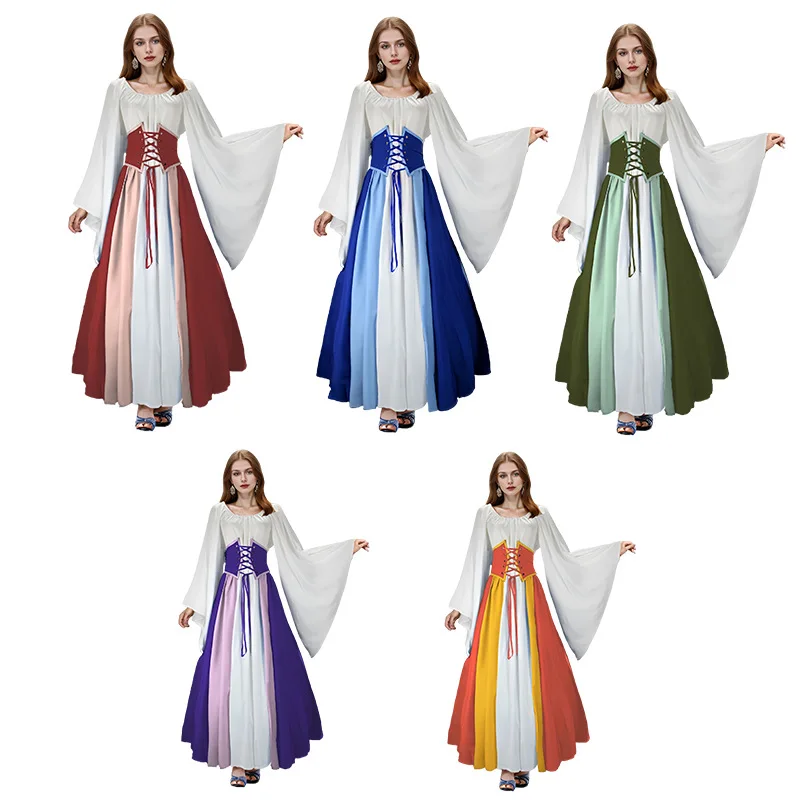 Beer Festival Cosplay Costume for Women Classic Medieval Style Long Dress anime cosplay
Beer Festival Cosplay Costume for Women Classic Medieval Style Long Dress anime cosplay