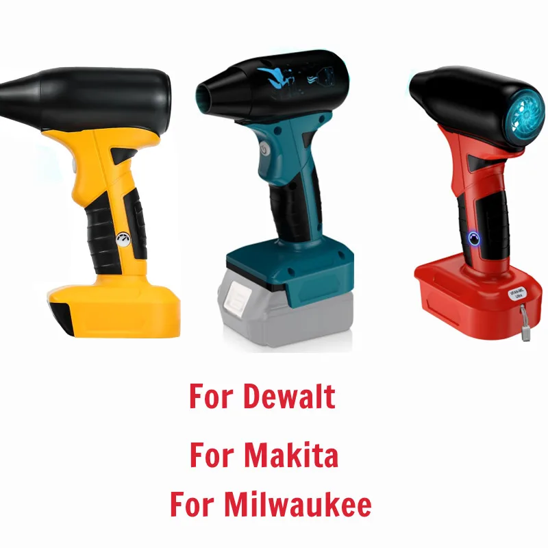 4-Speed Violent Blower For Makita Dewalt Milwaukee 18V 20V Battery 130000RPM Brushless Air Gun Turbo Jet Fan
4-Speed Violent Blower For Makita Dewalt Milwaukee 18V 20V Battery 130000RPM Brushless Air Gun Turbo Jet Fan